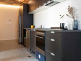 Te Kainga apartment kitchen
